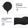 Etui na słuchawki Kwmobile do Nothing Buds Pro, czarne, silikonowe, KWM000025BZ001C