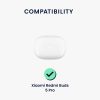 Etui na słuchawki Kwmobile do Xiaomi Redmi Buds 5 Pro, czarne, silikonowe, KWM000025CA001C