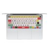 Naklejka na klawiaturę Kwmobile do Apple MacBook Air M1 13" (2020), wielokolorowy, plastikowy, KWM000025CO001C
