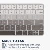 Naklejka na klawiaturę Kwmobile do klawiatury Apple Magic, wielokolorowa, plastikowa, KWM000025CS002C