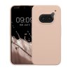 Etui Kwmobile do telefonu Nothing Phone 2a/Phone 2a Plus, kremowe, silikonowe, KWM000020LP004C