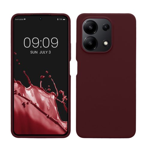 Etui Kwmobile do Xiaomi Redmi Note 13, Fioletowe, Silikonowe, KWM000020LS004C