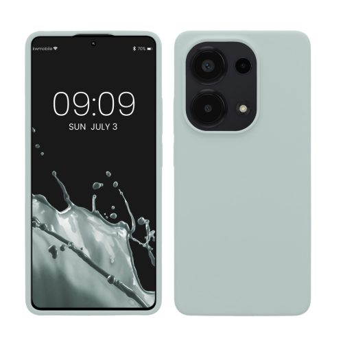 Etui Kwmobile do Xiaomi Redmi Note 13 Pro, jasnozielone, silikonowe, KWM000020LT005C