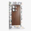 Etui Kwmobile do Xiaomi Redmi Note 13, brązowe, drewno/silikon, KWM000020LU001C
