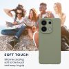 Etui Kwmobile do Xiaomi Redmi Note 13, jasnozielone, silikonowe, KWM000020LW003C