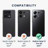 Etui Kwmobile do Xiaomi Redmi Note 13 Pro, czarne, silikonowe, KWM000020LY001C