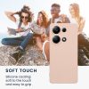 Etui Kwmobile do Xiaomi Redmi Note 13 Pro, kremowe, silikonowe, KWM000020LY002C