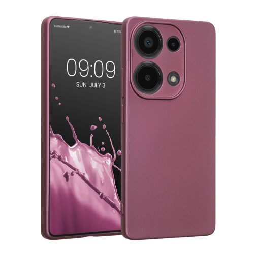 Etui Kwmobile do Xiaomi Redmi Note 13 Pro, niebieskie, silikonowe, KWM000020LZ003C
