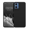 Etui Kwmobile do Motorola Moto G34, czarne, silikonowe, KWM000022QS001C