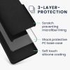 Etui Kwmobile do Motorola Moto G34, czarne, silikonowe, KWM000022QS001C
