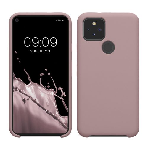 Etui Kwmobile do Google Pixel 5, fioletowe, silikonowe, KWM0000122K039C