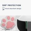 Etui na słuchawki Kwmobile do Samsung Galaxy Buds 2 Pro/Buds 2/Buds Live, biały/różowy, silikon, KWM000015RY004C
