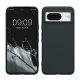 Etui Kwmobile do Google Pixel 8, ciemnoniebieskie, silikonowe, KWM0000208H018C