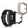 Zestaw 2 osłon Kwmobile ze szkłem ochronnym do Garmin Venu Sq 2 Music, czarno-różowy, plastikowy, KWM000024ZF005C