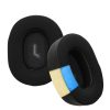 Zestaw 2 żelowych poduszek nausznych Kwmobile do JBL E55BT, czarny, eko skóra, KWM000025DD001C