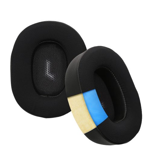 Zestaw 2 żelowych poduszek nausznych Kwmobile do JBL E55BT, czarny, eko skóra, KWM000025DD001C