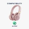 Zestaw 2 żelowych poduszek nausznych Kwmobile do JBL E55BT, czarny, eko skóra, KWM000025DD001C