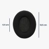 Zestaw 2 żelowych poduszek nausznych Kwmobile do Sony WH-CH700N/WH-XB900N/MDR-10R, czarny, eko skóra, KWM000025DF001C