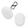 Etui na słuchawki Kwmobile do słuchawek Google Pixel Buds serii A, białe, silikonowe, KWM000025DK002C
