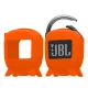 Etui Kwmobile do JBL Clip 4, pomarańczowe, silikonowe, KWM0000181U003C