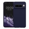 Etui Kwmobile do Google Pixel 8 Pro, granatowe, silikonowe, KWM0000208G044C