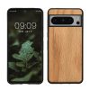 Etui Kwmobile do Google Pixel 8 Pro, brązowe, drewno/silikon, KWM0000208Y003C