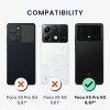 Etui Kwmobile do Poco X6 Pro, Fioletowe, Silikonowe, KWM000020MF003C