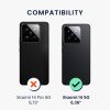 Etui Kwmobile do Xiaomi 14, czarne, silikonowe, KWM000020ML001C