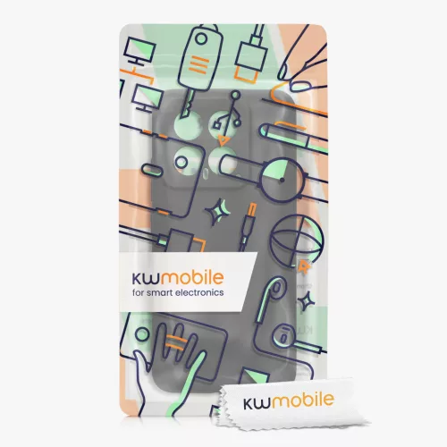 Etui Kwmobile do Xiaomi 14, czarne, silikonowe, KWM000020ML001C