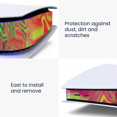 Naklejka boczna Kwmobile na PlayStation 5, wielokolorowa, plastikowa, KWM0000174U008C