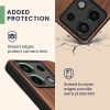 Etui Kwmobile do Xiaomi Redmi Note 13 Pro 5G, brązowe, drewno/silikon, KWM000020MN001C