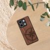 Etui Kwmobile do Xiaomi Redmi Note 13, Brązowe, Drewniane, KWM000020MO001C