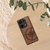 Etui Kwmobile do Xiaomi Redmi Note 13 Pro, brązowe, drewno/silikon, KWM000020NA001C
