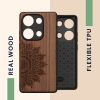 Etui Kwmobile do Xiaomi Redmi Note 13 Pro, Brązowe, Drewniane, KWM000020NA002C