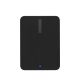 Osłona ochronna Kwmobile do dysku SSD Toshiba Canvio Basics A5, czarna, silikonowa, KWM000025FN001C