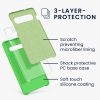 Etui Kwmobile do Samsung Galaxy S10, zielone, silikonowe, KWM000009QK054C