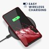 Etui Kwmobile do Samsunga Galaxy S10 Plus, Ciemny Czerwony, Silikon, KWM0000105N049C