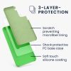 Etui Kwmobile do Samsunga Galaxy S21, Zielone, Silikonowe, KWM000012BT075C