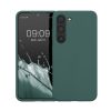Etui Kwmobile do Samsung Galaxy S23, zielone, silikonowe, KWM000017WB046C