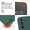 Etui Kwmobile do Samsung Galaxy A54 5G, zielone, silikonowe, KWM000018FQ055C