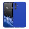 Etui Kwmobile do Samsung Galaxy A34 5G, niebieskie, silikonowe, KWM000018GC049C