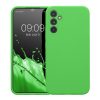 Etui Kwmobile do Samsung Galaxy A34 5G, zielone, silikonowe, KWM000018GC051C