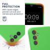 Etui Kwmobile do Samsung Galaxy A34 5G, zielone, silikonowe, KWM000018GC051C