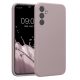 Etui Kwmobile do Samsung Galaxy A34 5G, jasnofioletowe, silikonowe, KWM000018GC052C