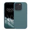 Etui Kwmobile do Apple iPhone 15 Pro, Ciemnozielone, Silikon, KWM000020CC023C