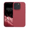 Etui Kwmobile do Apple iPhone 15 Pro, Ciemnoróżowy, Silikon, KWM000020CC025C