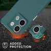 Etui Kwmobile ze smyczą do Xiaomi Redmi Note 13, zielone, silikonowe, KWM000020NC001C