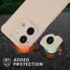 Etui Kwmobile ze smyczą do Xiaomi Redmi Note 13, kremowe, silikonowe, KWM000020NC002C