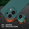 Etui Kwmobile ze smyczą do Xiaomi Redmi Note 13, zielone, silikonowe, KWM000020NE001C