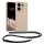 Etui Kwmobile ze smyczą do Xiaomi Redmi Note 13, kremowe, silikonowe, KWM000020NE002C